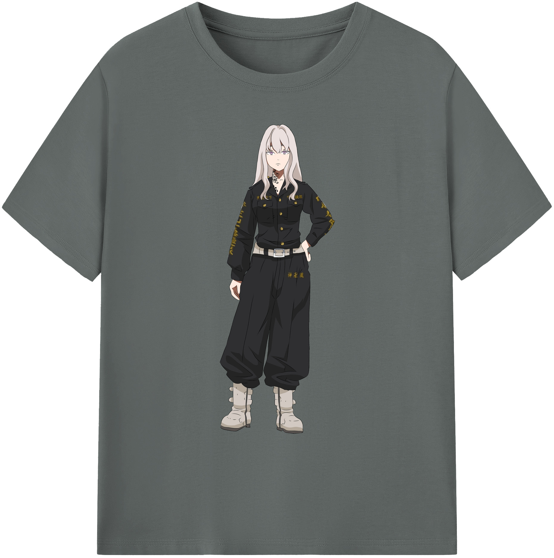 （画像用） 東京リベンジャーズ Tokyo Revengers 綿100％ メンズ半袖Tシャツ｜肌触りやわらか＆通気性